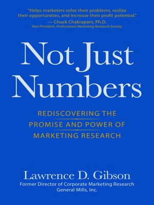 cover image of Not Just Numbers